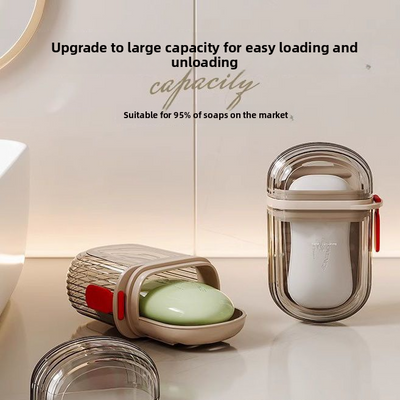 Portable Travel Soap Box with Drainage