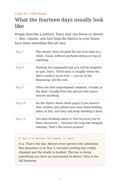 What to Expect — Your First 14 Days