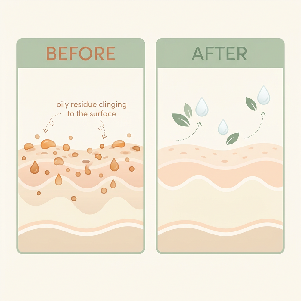How persimmon tannins help wash away aging odor